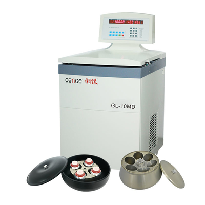 سانتریفیوژ بانک خون پرسرعت GL-10MD با قدرت 5.5 کیلووات برای آنالیز آزمایشگاهی