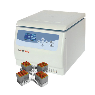 سانتریفیوژ کم سرعت 4000r/min CTK80 برای جاروبرقی لوله های خون 13x75mm/100ml
