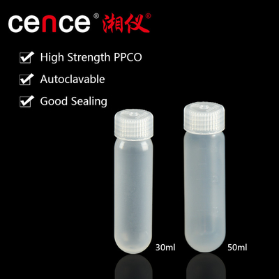 سانتریفیوژ Beckman سازگار 30ml PP PPCO لوله آزمایش Max RCF 50000xg اندازه 25.5 x 94.3mm