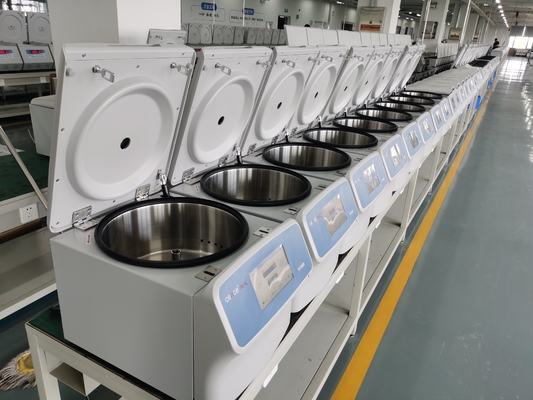 سانس H1850 سانتریفیوژ سرعت بالا 18500rpm 23797xg دستگاه آزمایشگاه پزشکی