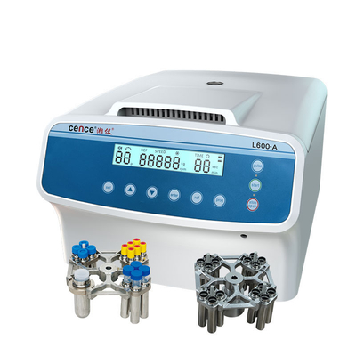 سانتریفیوژ با سرعت پایین Cence L600-A، 6000 دور در دقیقه، 5120xg، 16x15ml
