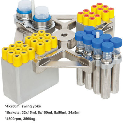 سانتریفیوژ سرعت پایین Cence L530R با سرعت 5300 دور در دقیقه و نیروی 4030xg، استیل ضد زنگ