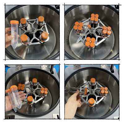 سانتریفوژ رومیزی کم سرعت L500-A 16x15ml 5000rpm 4030xg