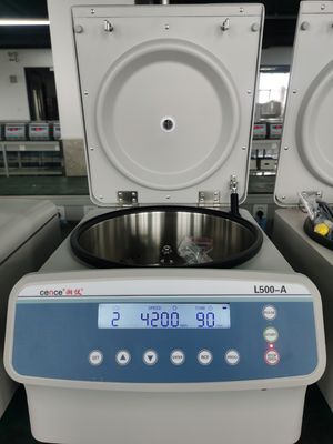 سانس L500-A سانتریفیوژ کم سرعت 5000rpm 19KG ماشین آزمایشگاهی