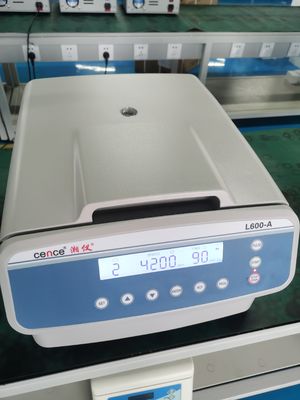 سانتریفیوژ با سرعت پایین Cence L600-A، 6000 دور در دقیقه، 5120xg، 16x15ml
