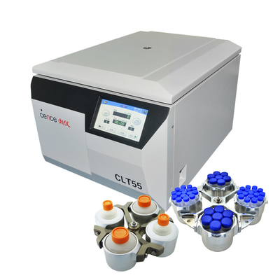 سانتریفیوژ سرعت پایین CLT55R با سرعت 5500 دور در دقیقه و ظرفیت 4x750 میلی لیتر