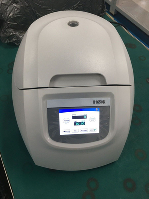 سانتریفیوژ آزمایشگاهی H1650K، سرعت 16500 دور در دقیقه، حداکثر سرعت، ظرفیت 12x5 میلی‌لیتر