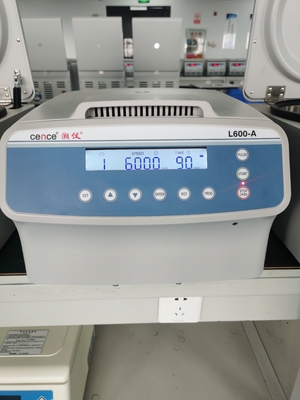 سانتریفوژ سرعت پایین Cence L600-A مدل رومیزی 6000 دور در دقیقه 5120xg