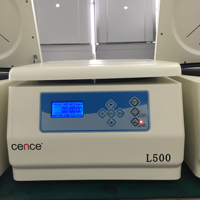 L500 سانتریفیوژ سرعت پایین 5000rpm 16x15ml ظرفیت