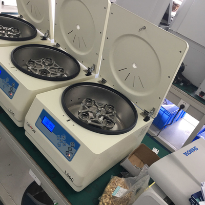 L500 سانتریفیوژ سرعت پایین 5000rpm 16x15ml ظرفیت