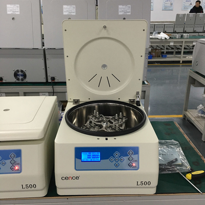 L500 سانتریفیوژ سرعت پایین 5000rpm 16x15ml ظرفیت
