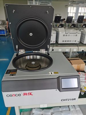 سانتریفیوژ رومیزی خون سردشونده CHT210R با حداکثر سرعت 21000 دور در دقیقه، حداکثر RCF 32752xg و ظرفیت 4x750 میلی‌لیتر
