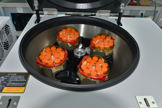 سانتریفیوژ رومیزی خون سردشونده CHT210R با حداکثر سرعت 21000 دور در دقیقه، حداکثر RCF 32752xg و ظرفیت 4x750 میلی‌لیتر