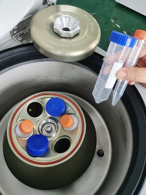 سانتریفوژ رومیزی با سرعت بالا H1750R با حداکثر سرعت 18500 دور در دقیقه، حداکثر RCF 29302xg و روتور آویز 4x100 میلی‌لیتری