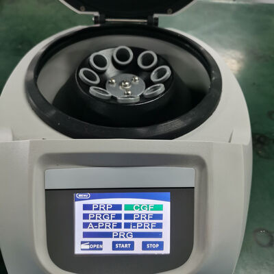دستگاه سانتریفیوژ CENCE TD4 PRP با سرعت 4000 دور در دقیقه، ساختار پلاستیکی ABS و ظرفیت روتور 8x15 میلی‌لیتر برای استفاده آزمایشگاهی