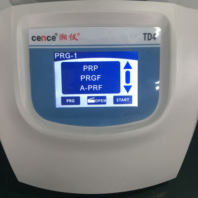 دستگاه سانتریفیوژ CENCE TD4 PRP با سرعت 4000 دور در دقیقه، ساختار پلاستیکی ABS و ظرفیت روتور 8x15 میلی‌لیتر برای استفاده آزمایشگاهی