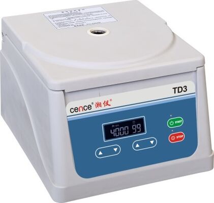 سانس با کیفیت بالا مینی سانتریفیوژ قابل حمل با 4000 rpm و ABS 304 ساخت فولاد ضد زنگ