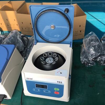 سانس با کیفیت بالا مینی سانتریفیوژ قابل حمل با 4000 rpm و ABS 304 ساخت فولاد ضد زنگ