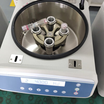 PRP Centrifuge Machine with 5000rpm Max Speed 3555xg RCF and LCD Display for Laboratory Use