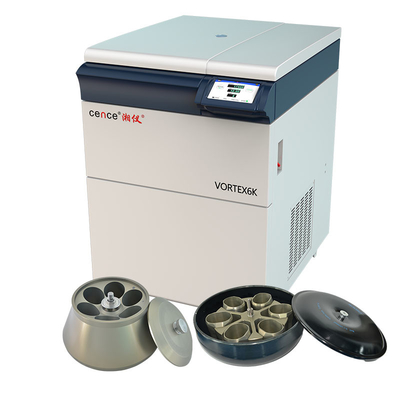 سانتریفیوژ آزمایشگاهی VORTEX 6K با سرعت کم روتور چرخشی روتور زاویه 6000r/min