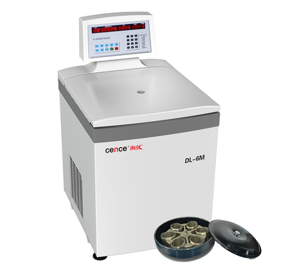 سانتریفیوژ کم سرعت DL-6M 6000r/min با روتورهای چرخشی و روتور زاویه ای موجود