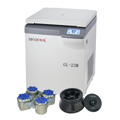 سانتریفیوژ پزشکی 4x1000ml GL-23M با روتورهای چرخشی و روتورهای زاویه