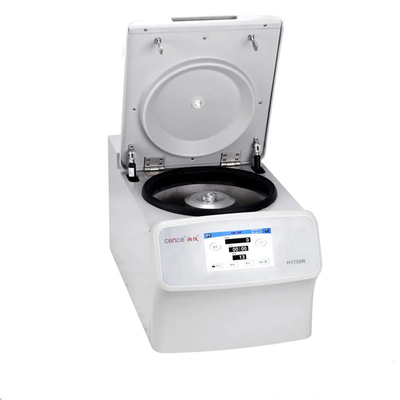 سانتریفیوژ آزمایشگاهی پزشکی یخچال H1750R برای لوله میکرو PCR و لوله جمع آوری خون