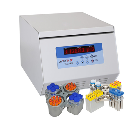 سانتریفیوژ کم سرعت روتور چرخشی TDZ5-WS 5000r/min برای پزشکی بالینی